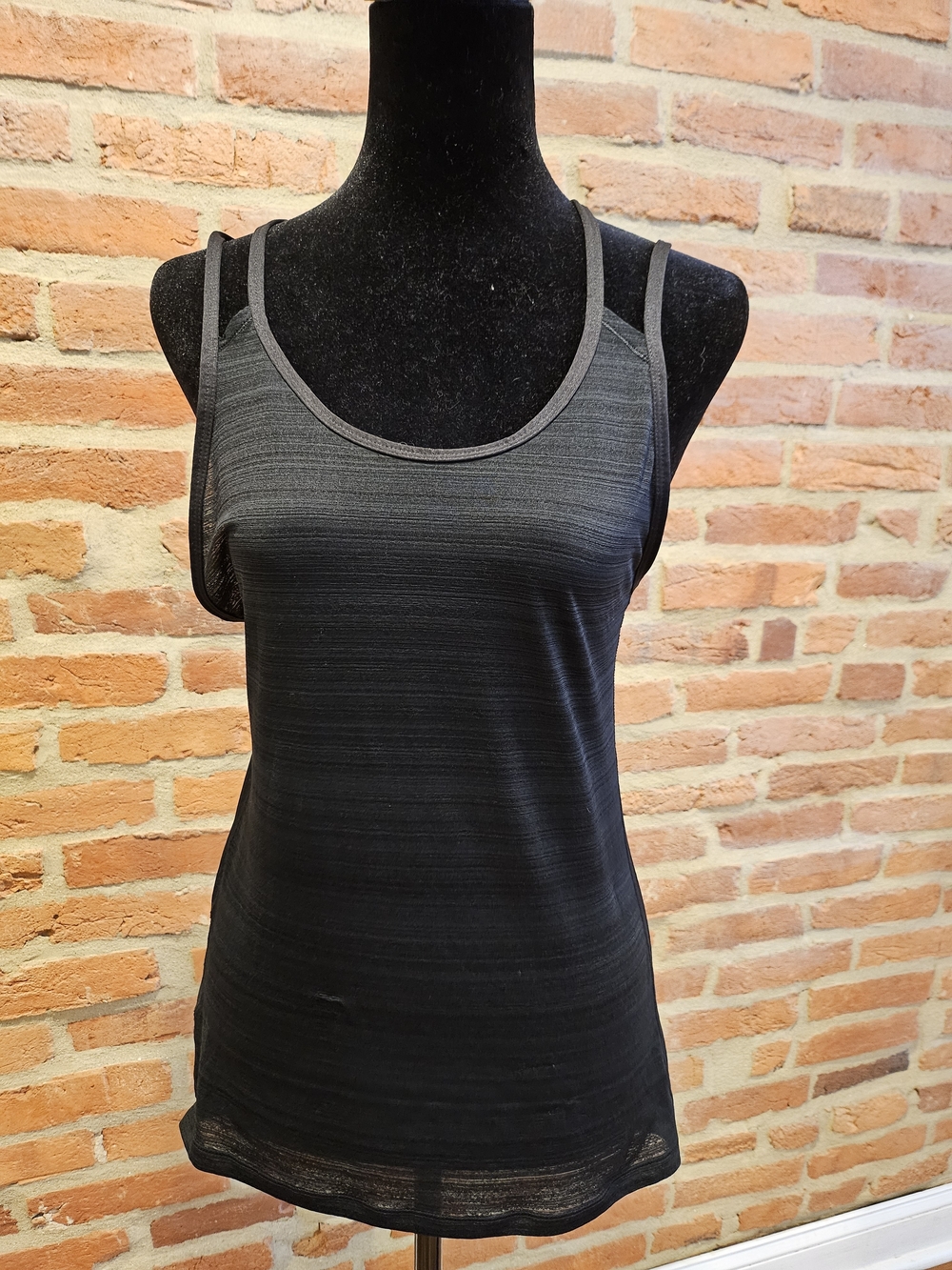 Champion Women's Black Double Strap Tank Top